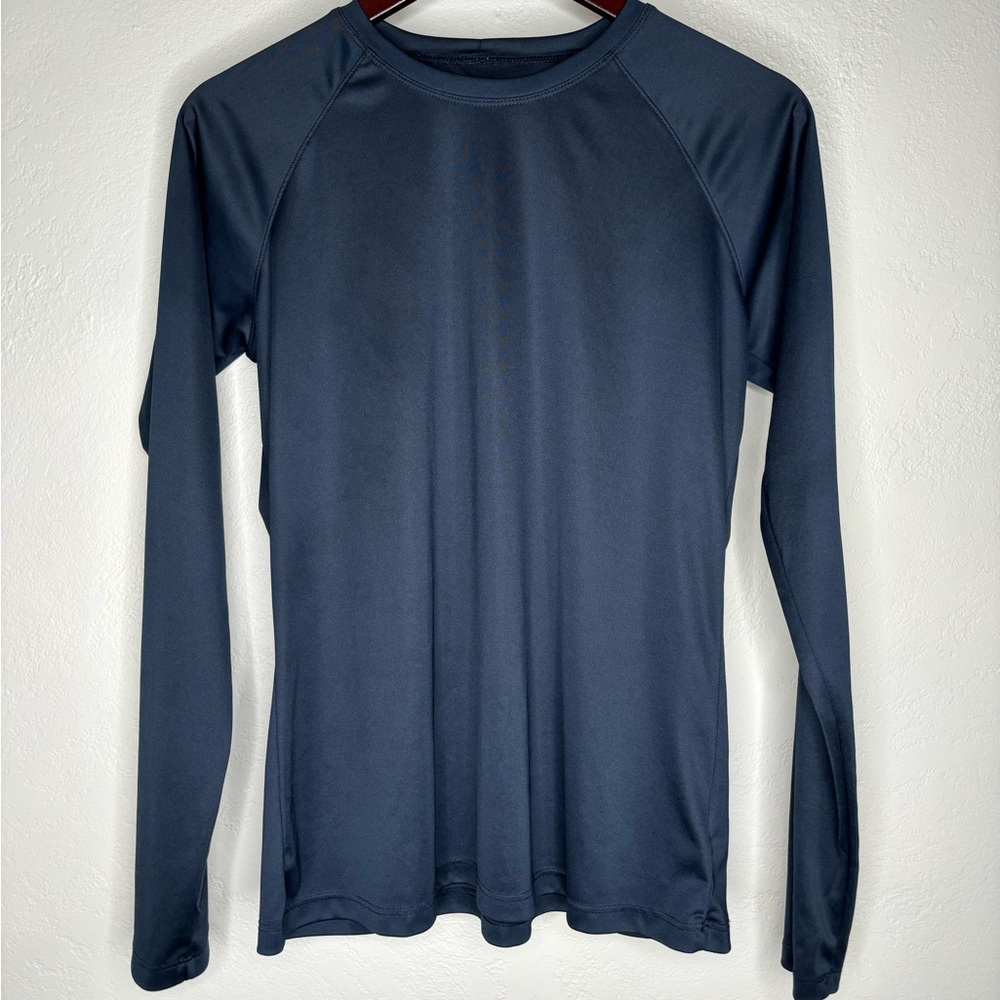 Columbia Omni-shade Sun Protection - Long Sleeve - Dark Navy - Size Medium